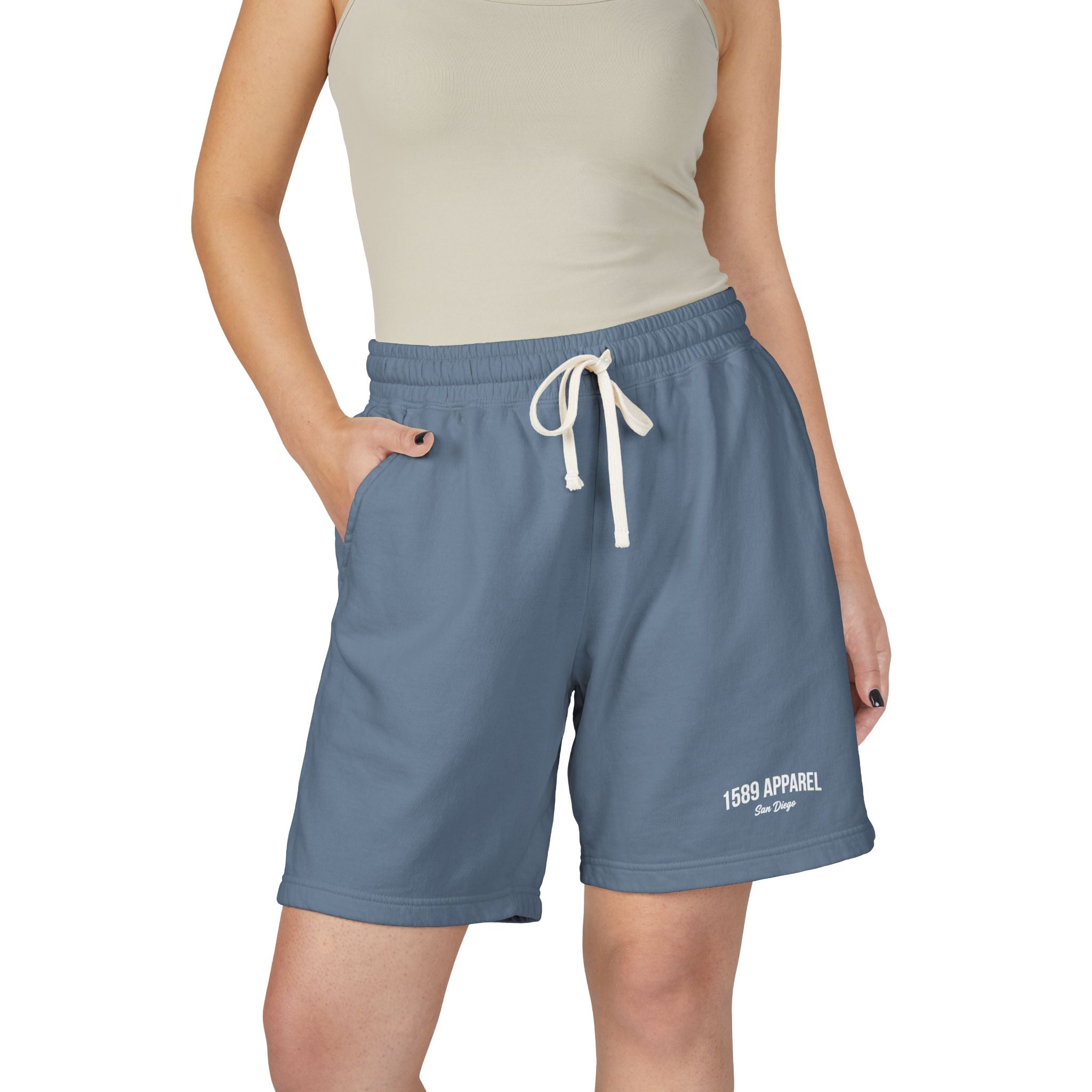 1589 Dyed Lightweight Fleece Sweat Shorts