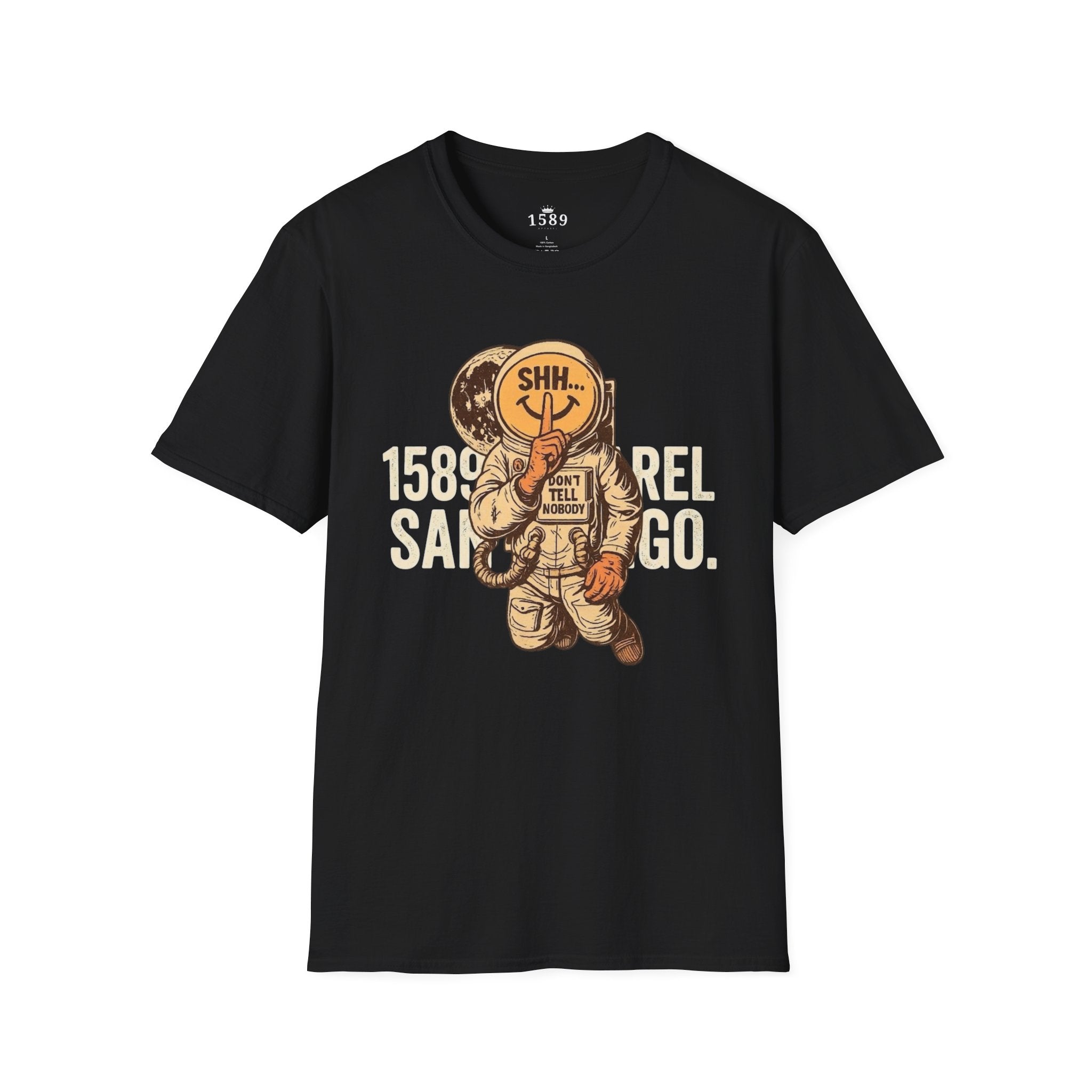 "Shh... Don't Tell" Vintage Space T-Shirt