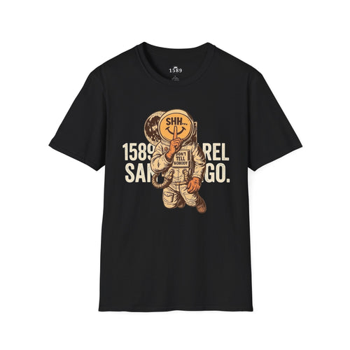 "Shh... Don't Tell" Vintage Space T-Shirt