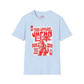 Japan Godzilla Graphic T-Shirt — Tokyo Kyoto Osaka 2025-2026 Retro Red Print