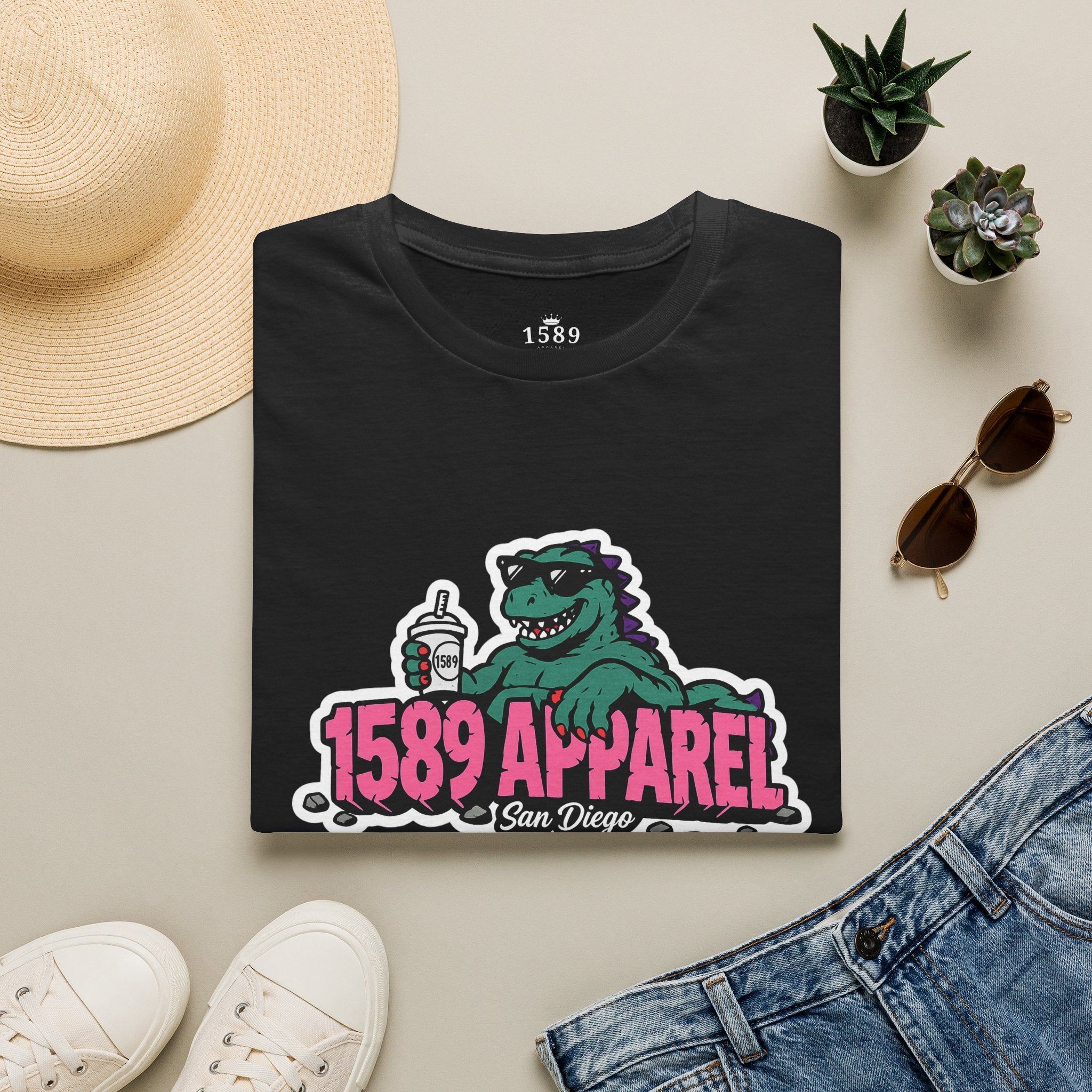 Godzilla Mascot T-Shirt — 1589 Apparel San Diego Graphic Tee
