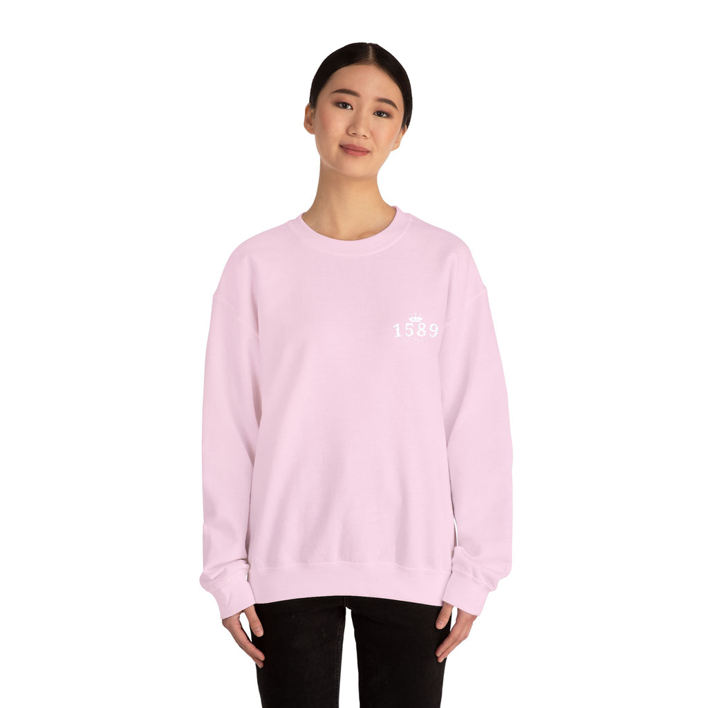 Unisex Heavy Blend™ Crewneck Sweatshirt with 1589 Design