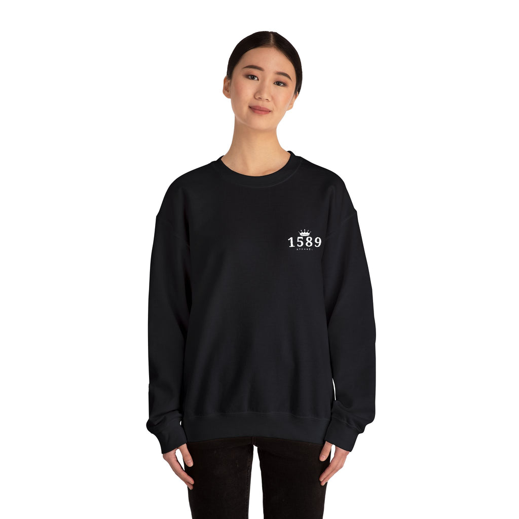 Unisex Heavy Blend™ Crewneck Sweatshirt with 1589 Design