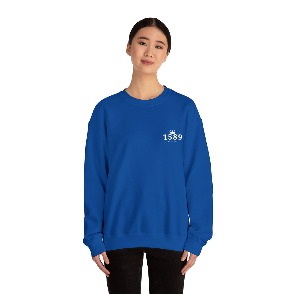 Unisex Heavy Blend™ Crewneck Sweatshirt with 1589 Design