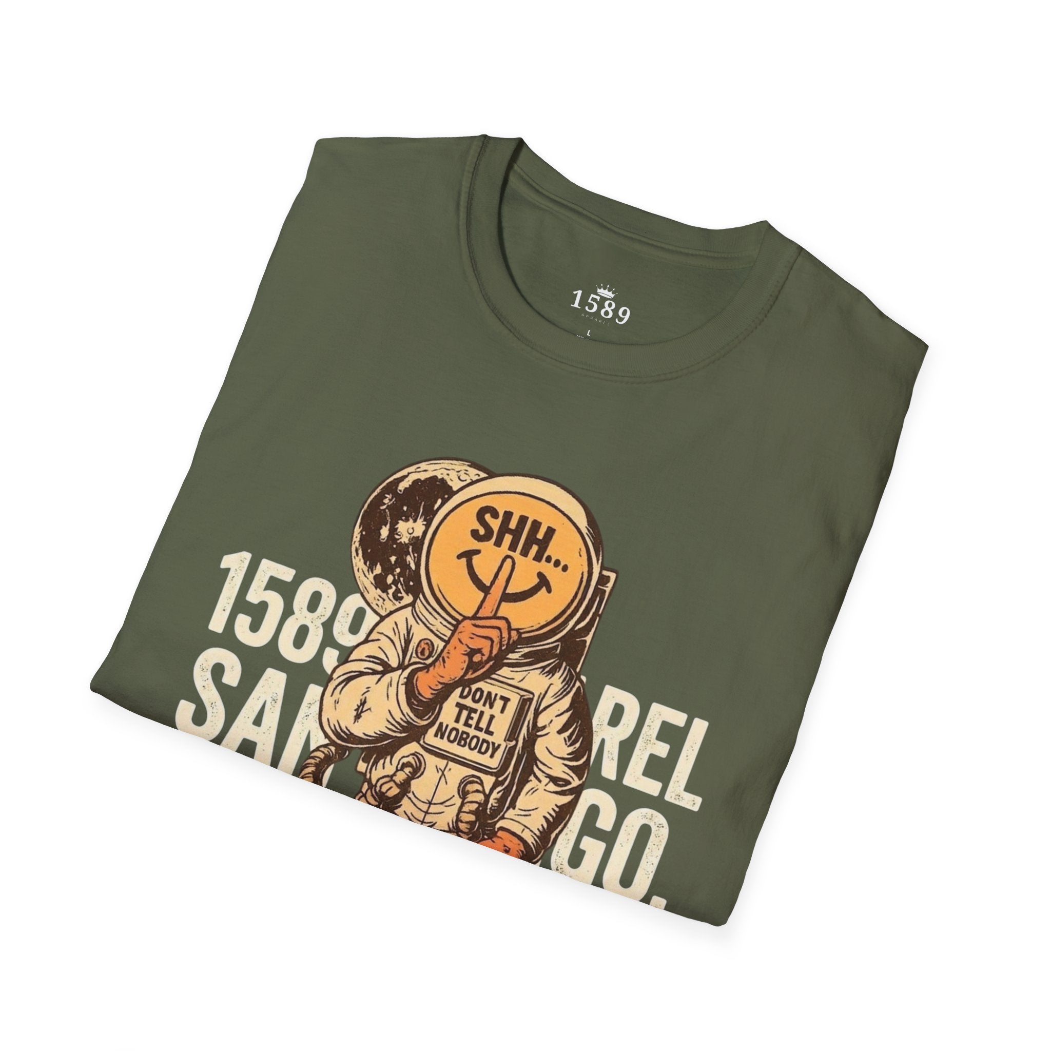 "Shh... Don't Tell" Vintage Space T-Shirt