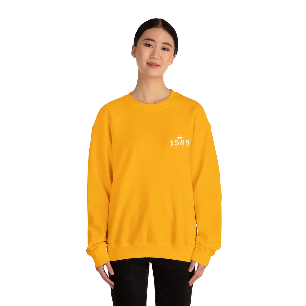 Unisex Heavy Blend™ Crewneck Sweatshirt with 1589 Design