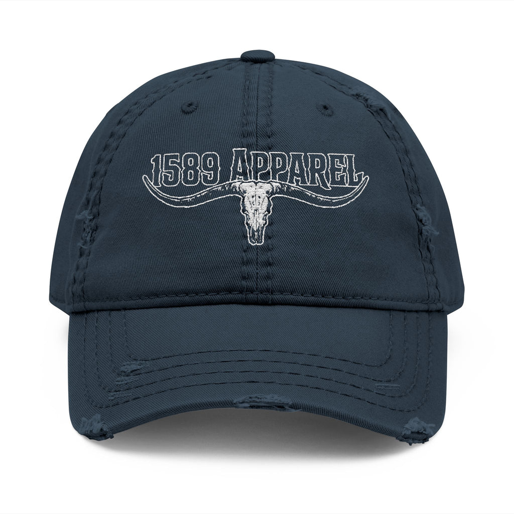Roughed up Longhorn Dad Hat