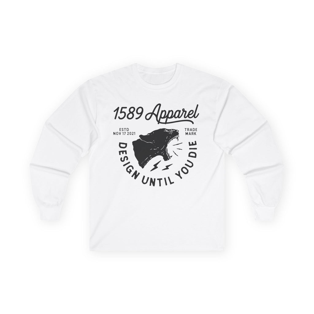 'Design Until You Die' Long Sleeve Tee
