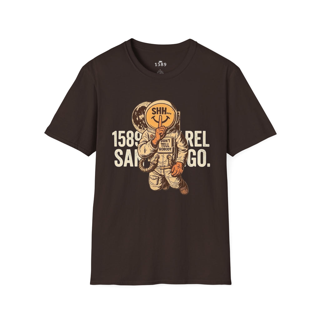 "Shh... Don't Tell" Vintage Space T-Shirt