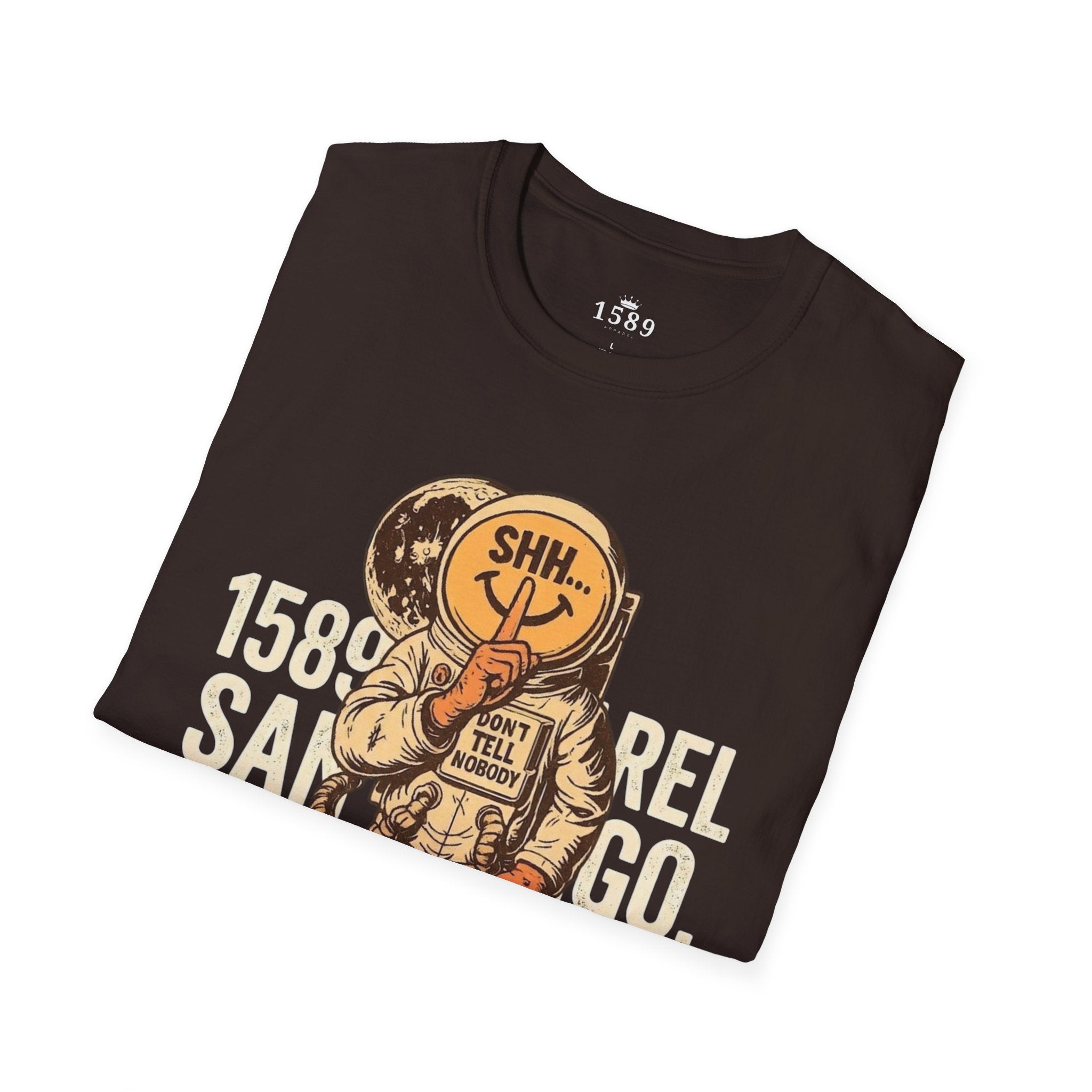 "Shh... Don't Tell" Vintage Space T-Shirt