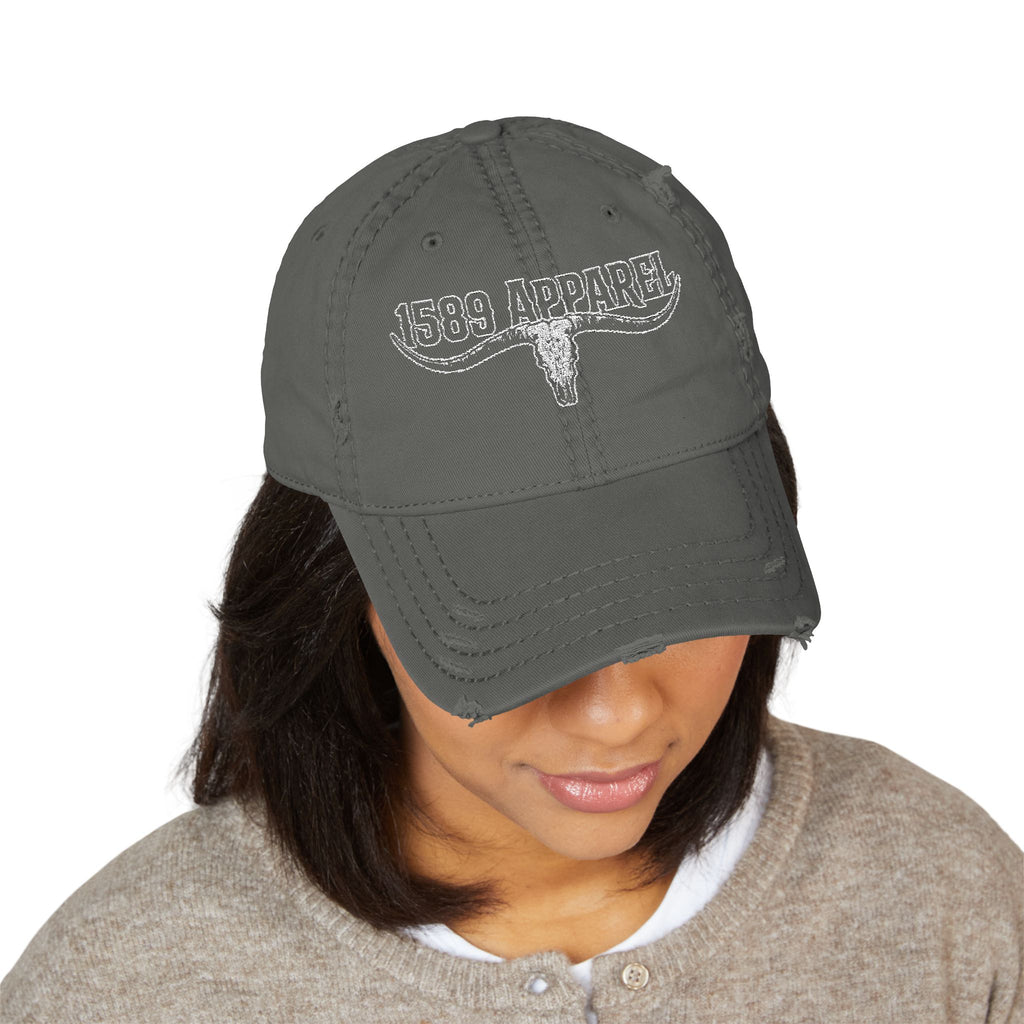 Roughed up Longhorn Dad Hat