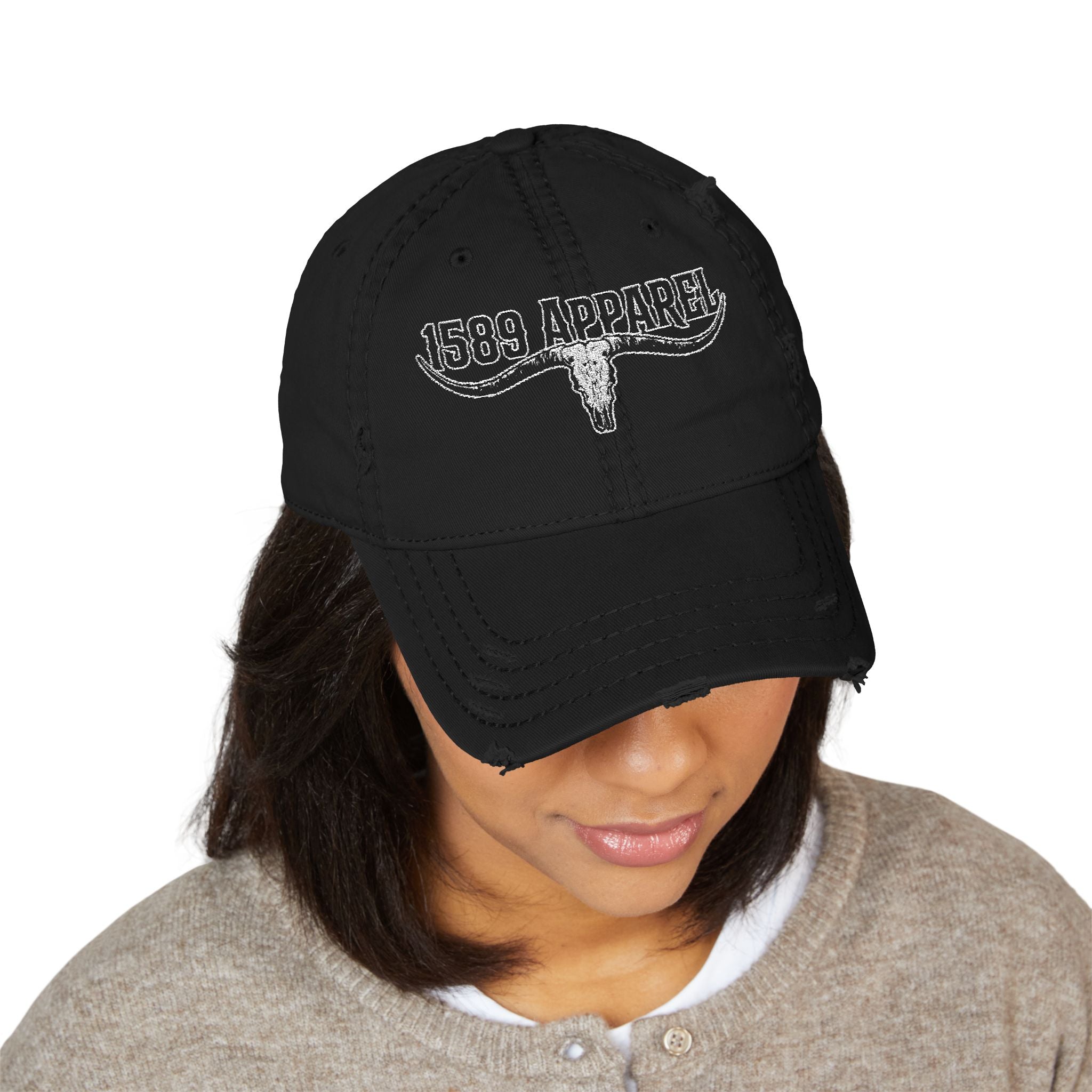 Roughed up Longhorn Dad Hat